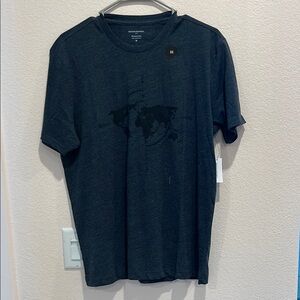 Banana Republic Dark Gray Graphic Tee